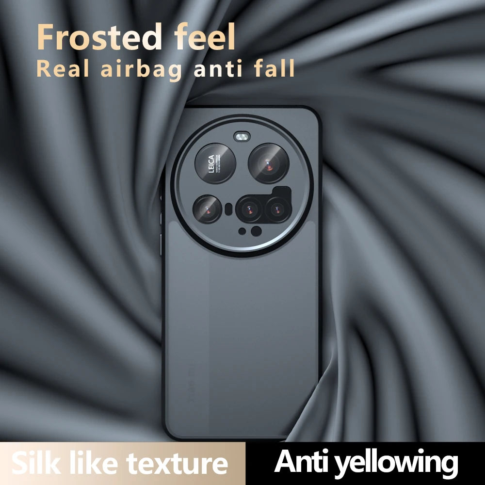 Xiaomi 15 Ultra Hülle matt stoßfest transparent