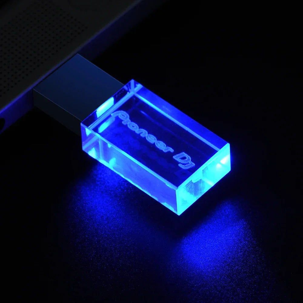LED USB Flash Drive 128 GB High Speed