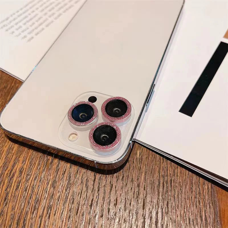 Metall-Ring Kameraobjektivschutz für iPhone 11–15 Pro Max