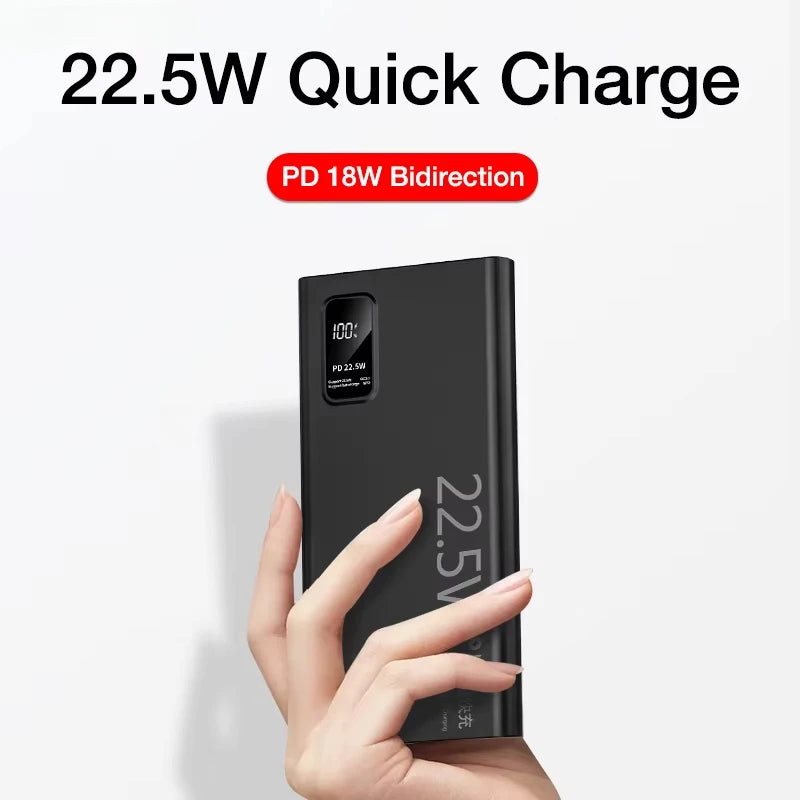 20000mAh Power Bank USB C Fast Charging Replacement Battery