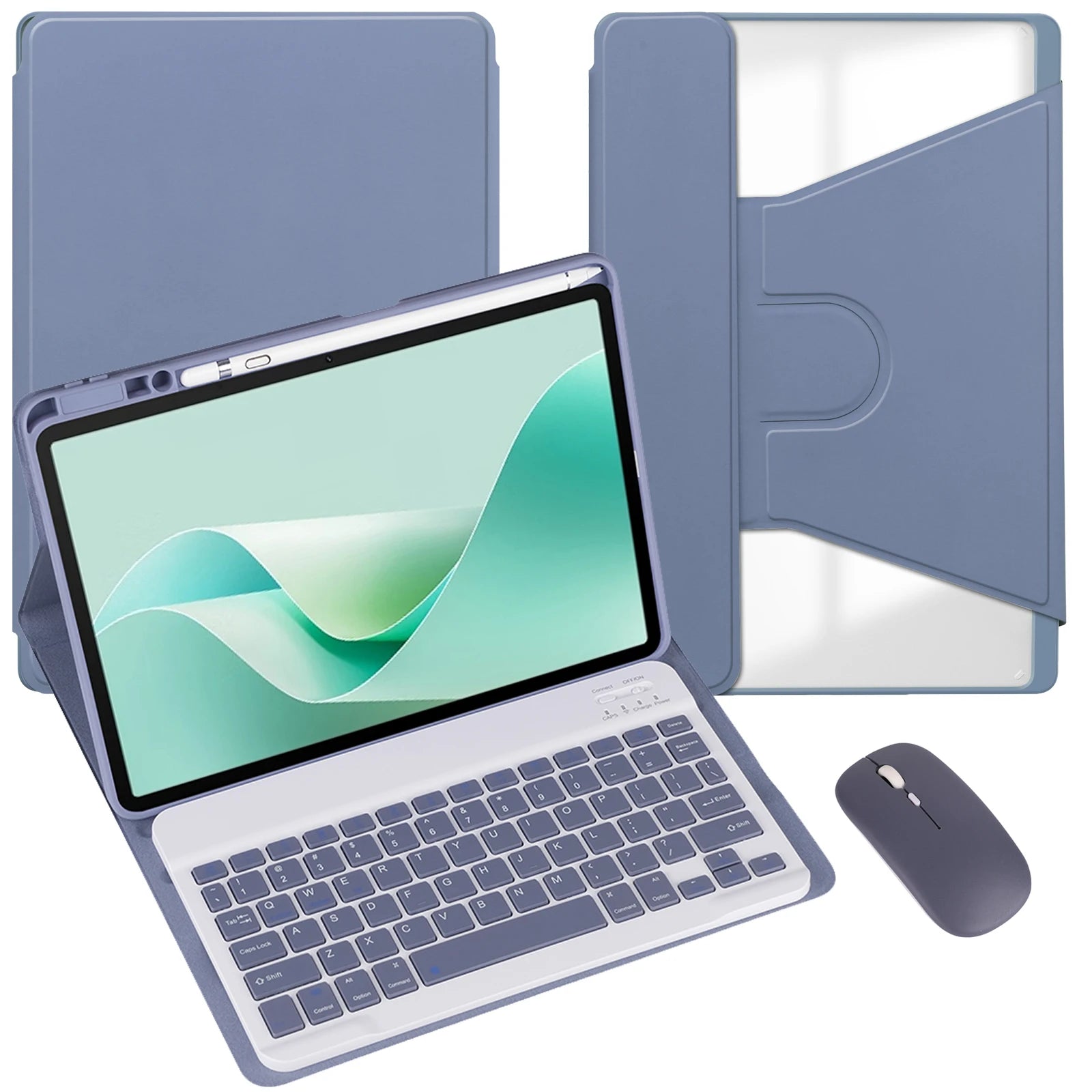 360° Drehbare Hülle mit Tastatur iPad Air Pro