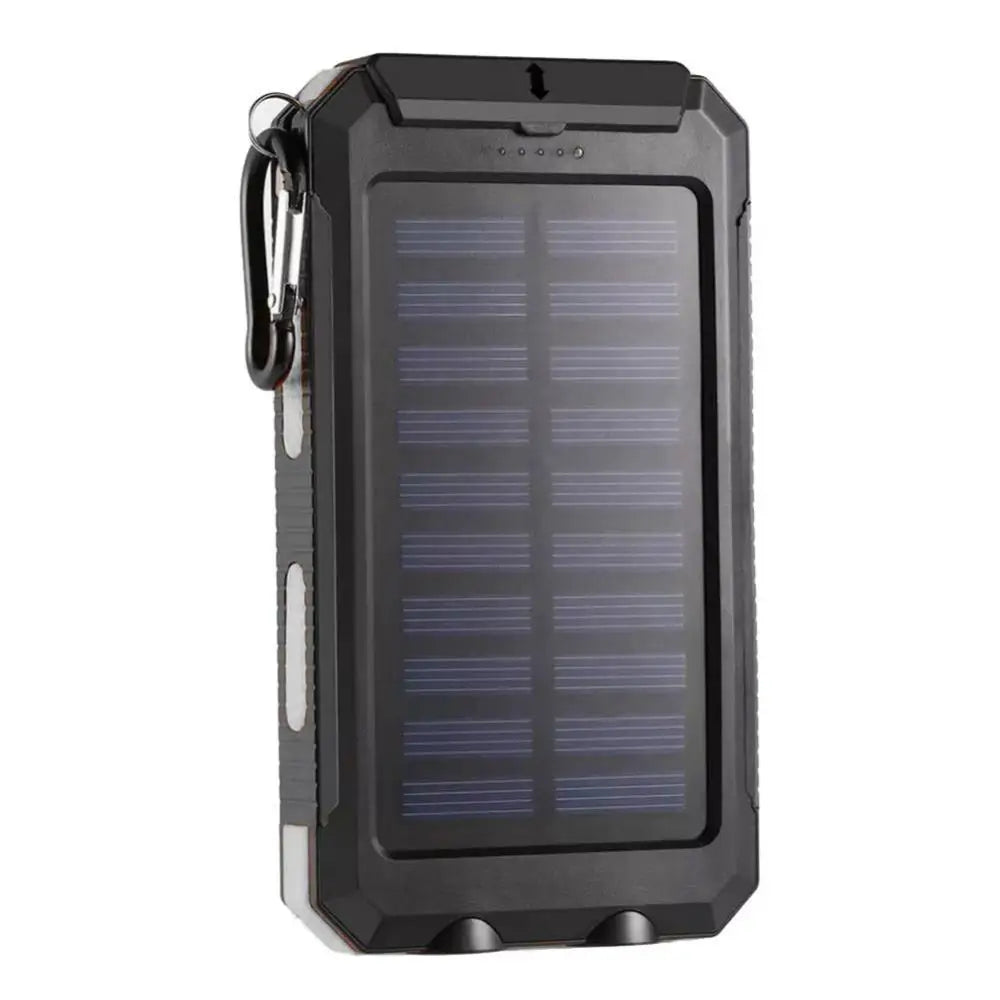 Solar Power Bank Case Dual USB DIY Charger Box