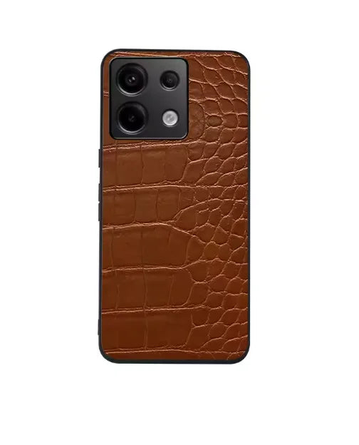 Maßgeschneiderte Lederhülle mit Initialen für iPhone 16 Pro Max