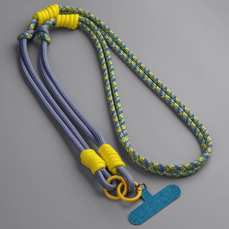 3-in-1 Handy-Umhängeband mit Handschlaufe & Clip