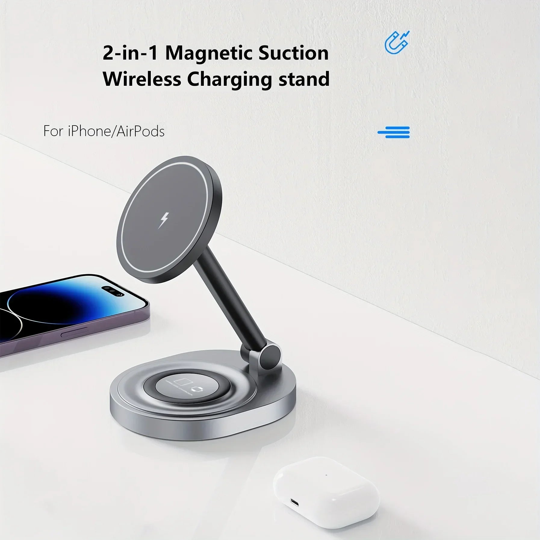 3-in-1 Magnetisches Wireless Ladegerät für iPhone