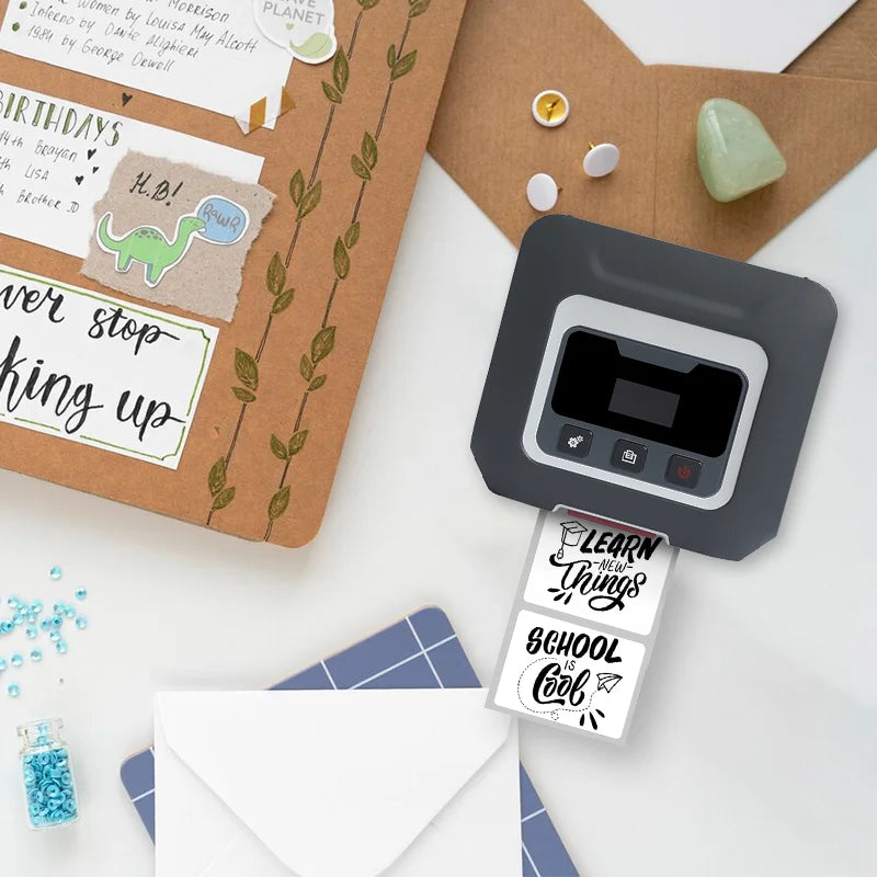 SK35 Mini Bluetooth Etiketten- und Fotodrucker