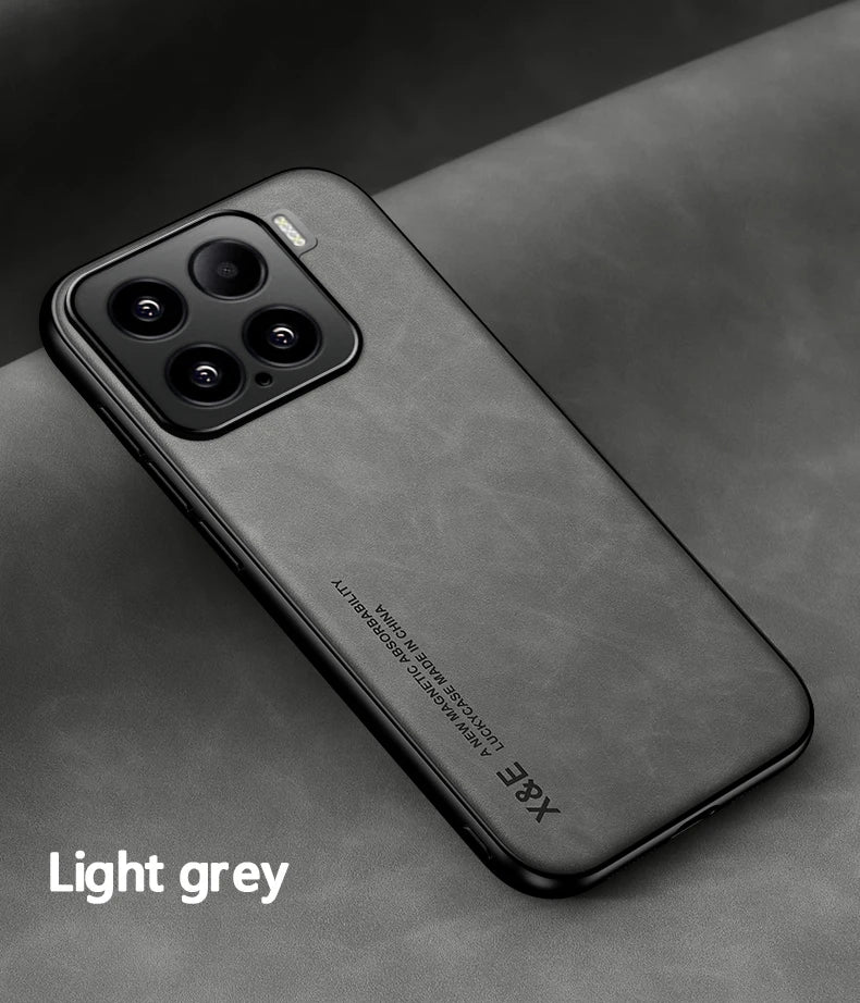 Xiaomi 15 Lederhülle mit Softback