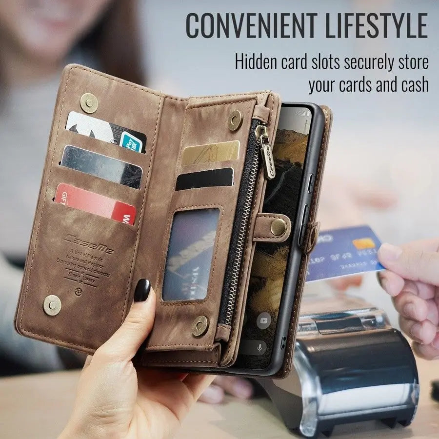 Luxus Portemonnaie Hülle für Google Pixel 10 Pro