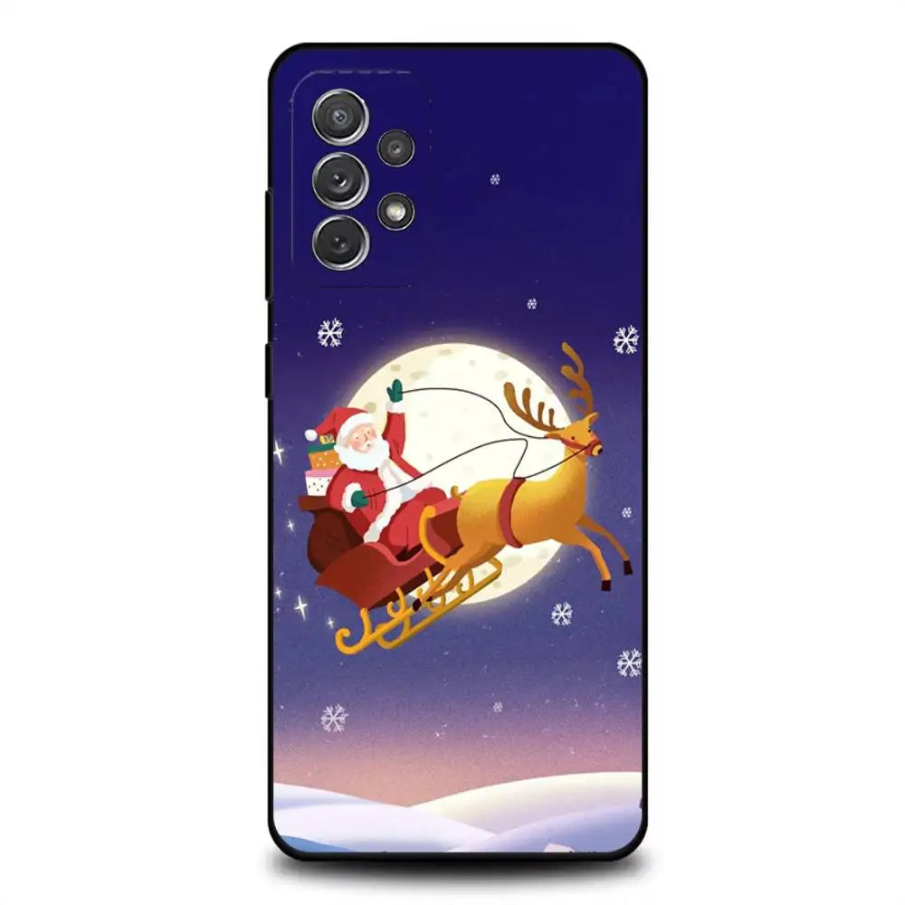 Christmas Santa Claus phone case for Samsung S25