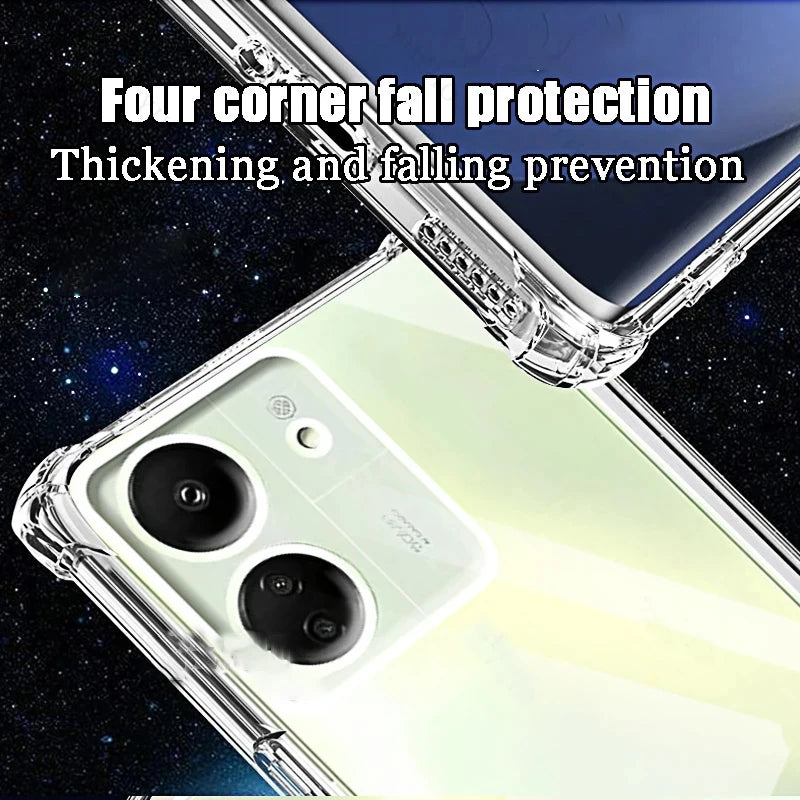 Transparente Silikonhülle für Redmi C-Serie