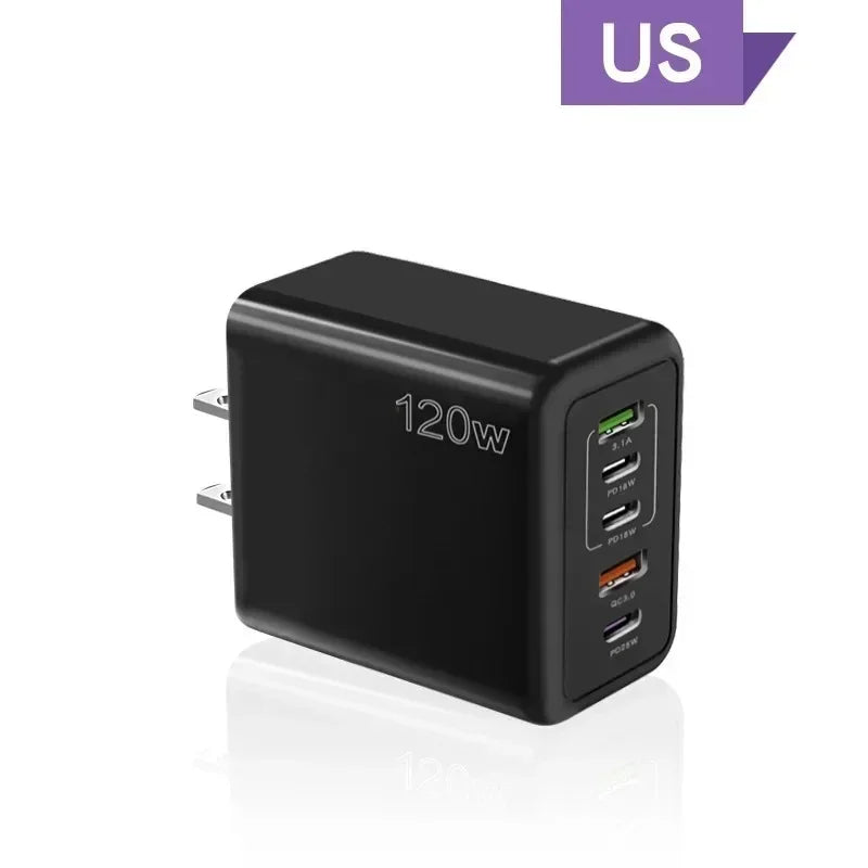Multi-USB Type-C Fast Charger
