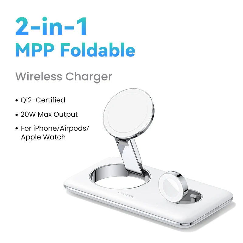 3-in-1 Magsafe Ladestation 25W für iPhone & Apple