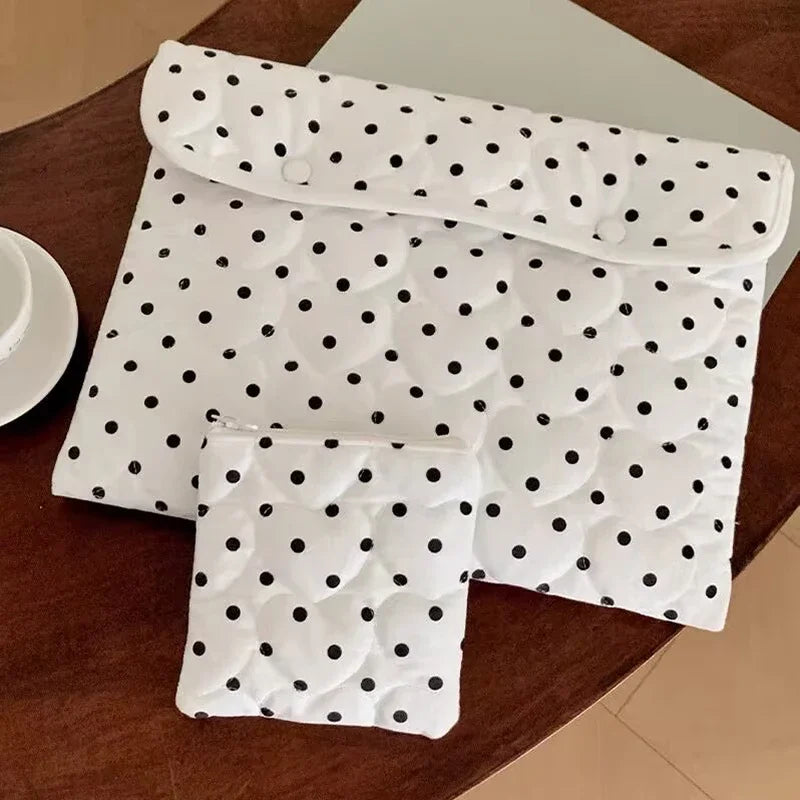 Koreanische Punkte Laptop-Tasche 13–14 Zoll