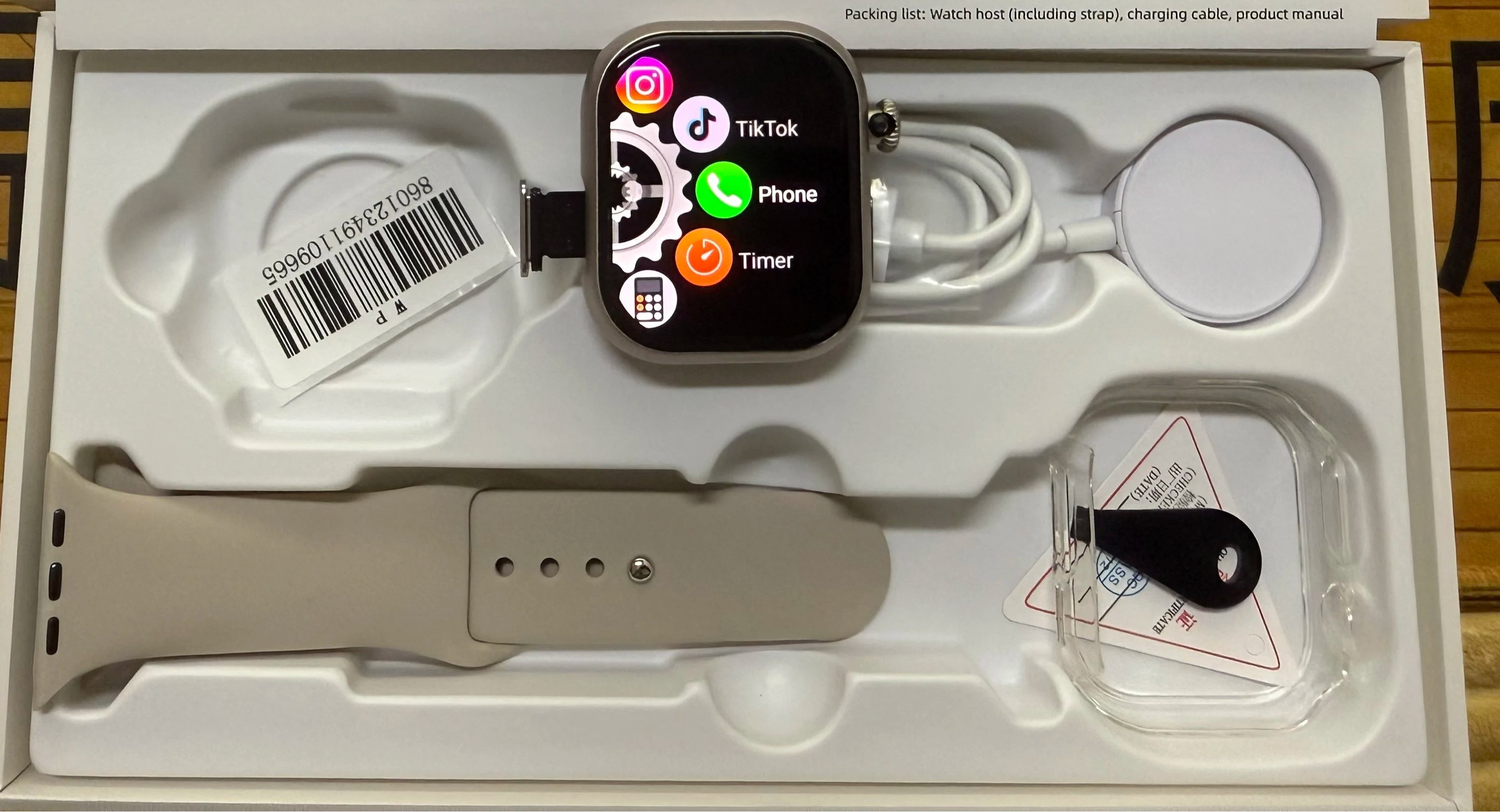 5G Smartwatch mit Kamera & AMOLED Display