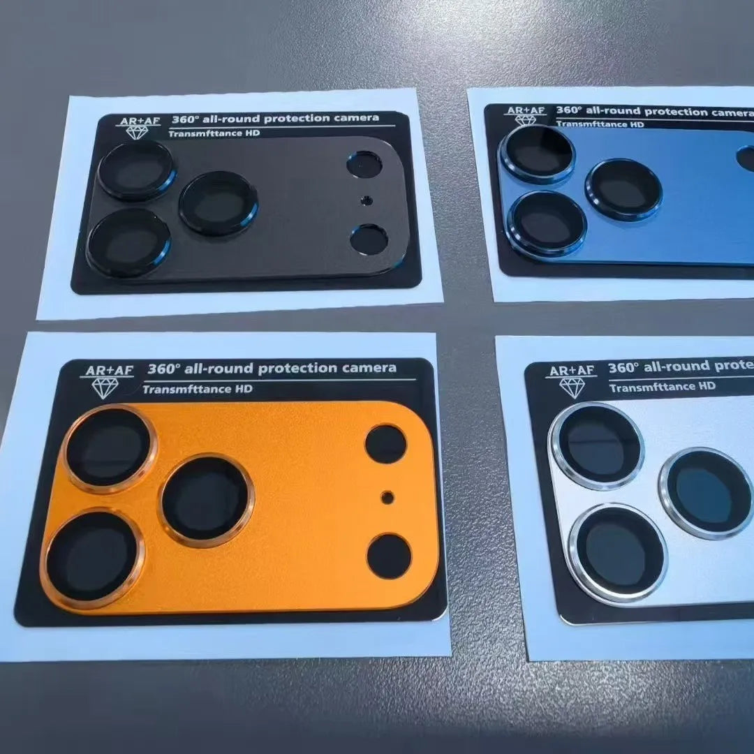 Matte metal camera cover for iPhone 17 Pro Max