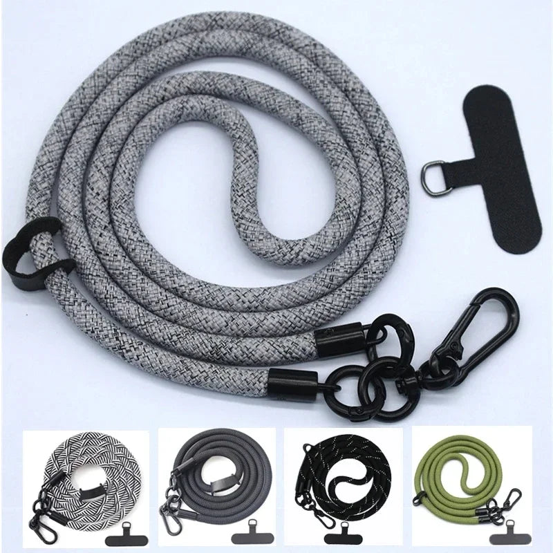 Handy-Lanyard 8mm x 120cm abnehmbar & lang