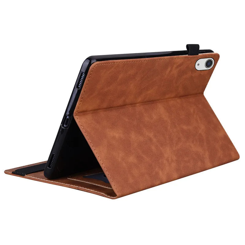Étui de luxe en cuir PU pour iPad 11 pouces