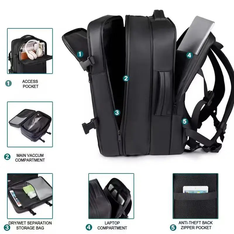Vacuum Compression Backpack Large