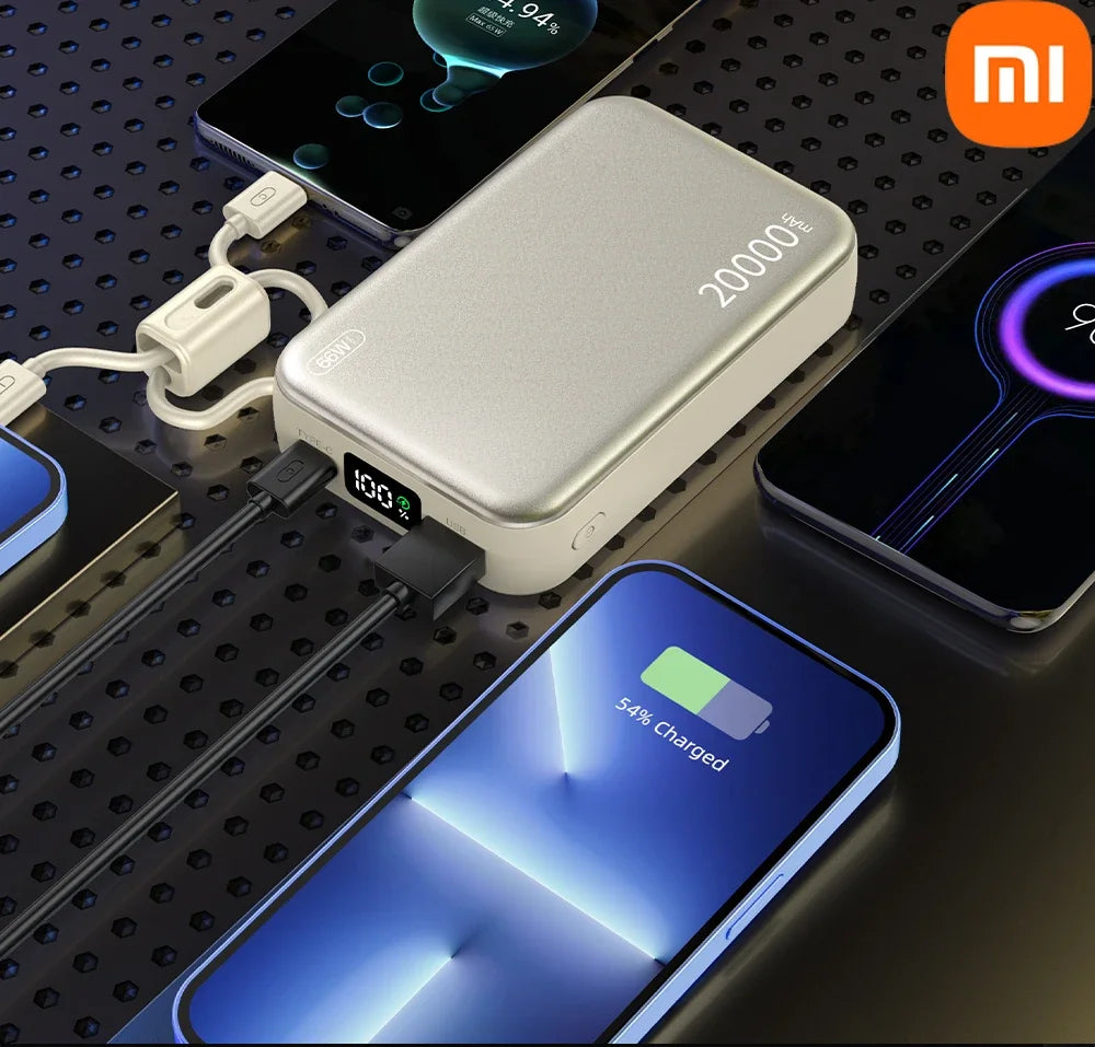 20000 mAh Powerbank 66W