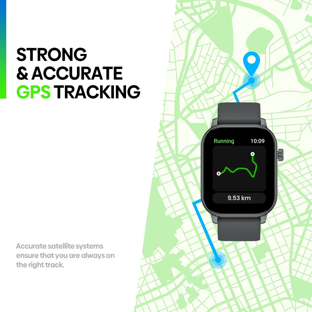 2025 GPS Sport Smartwatch 2.01" Anrufe Herzfrequenz SpO2
