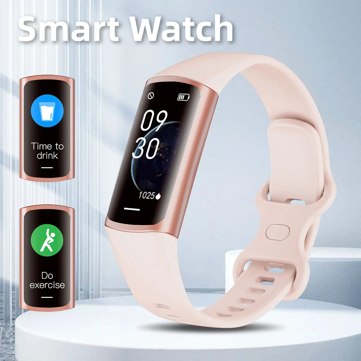 Sport Smartwatch 2025 Bluetooth Anruf Musik Fitness Uhr