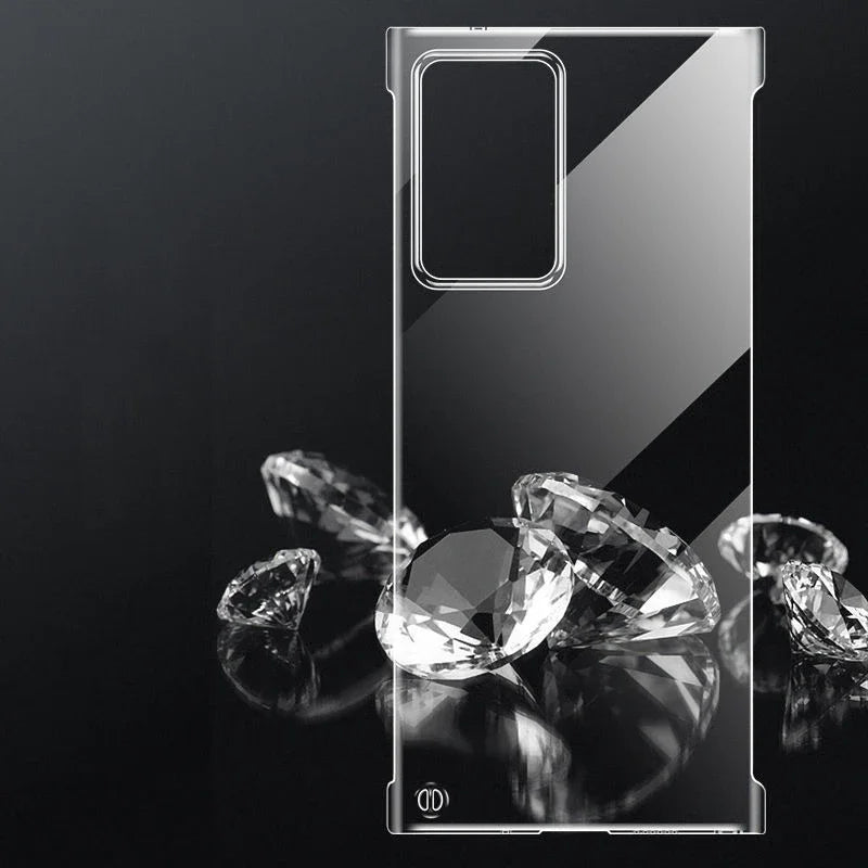 Slim Frameless Clear Case für Samsung Galaxy S25