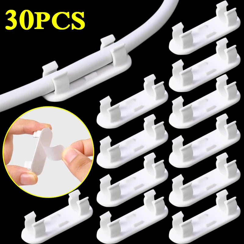 Kabel Organizer Clips für Schreibtisch und Homeoffice