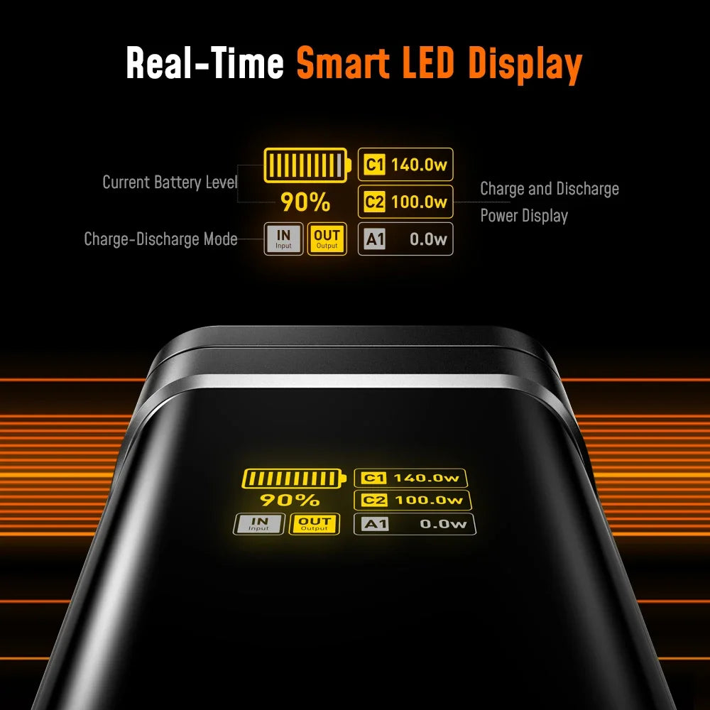 AOHI Starship 240W Powerbank 27600mAh