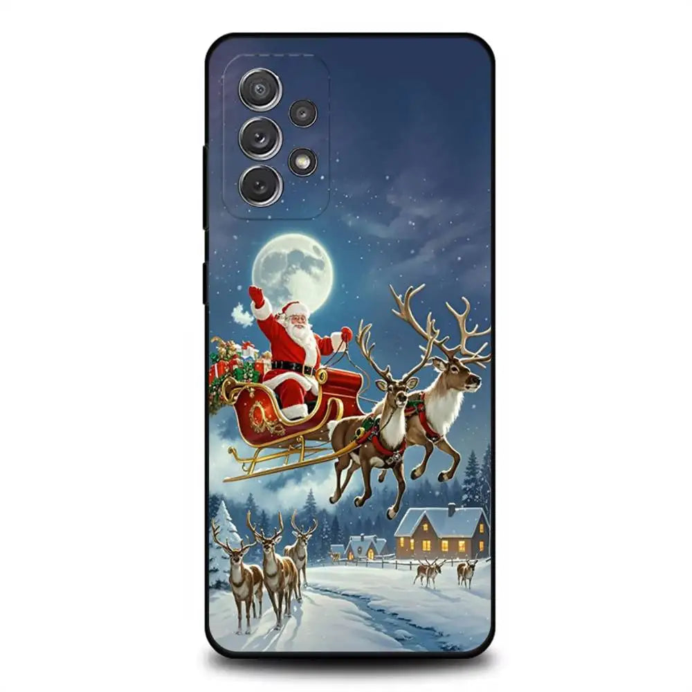 Christmas Santa Claus phone case for Samsung S25
