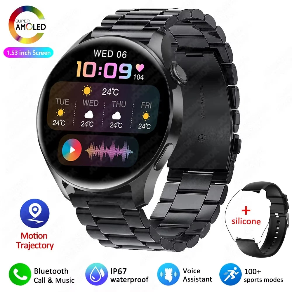 Ultradünne Outdoor-Smartwatch mit Gesundheitsüberwachung