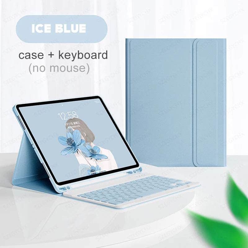 Bluetooth Tastatur Maus iPad Air Pro Case