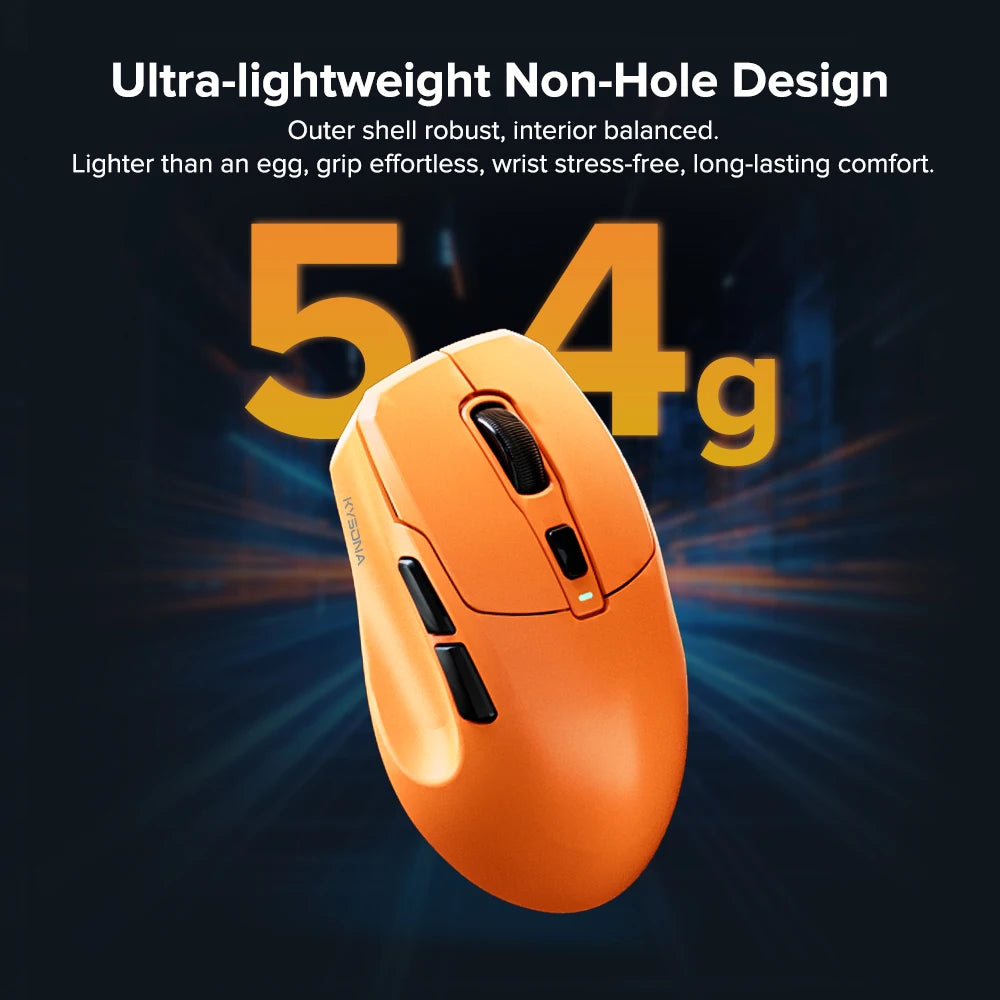 Ultraleichte Gaming-Maus 26K DPI Tri-Mode Kabellos