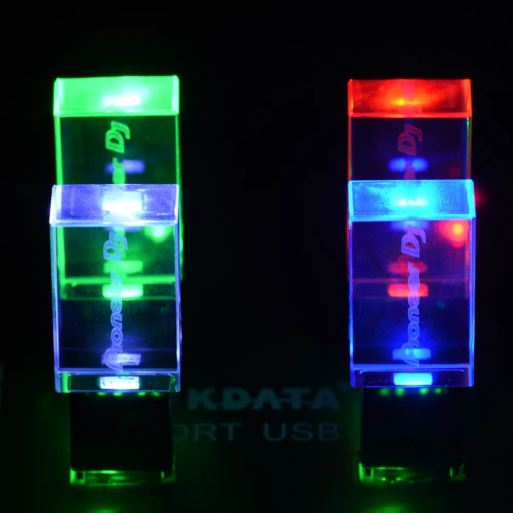 LED USB Flash Drive 128 GB High Speed