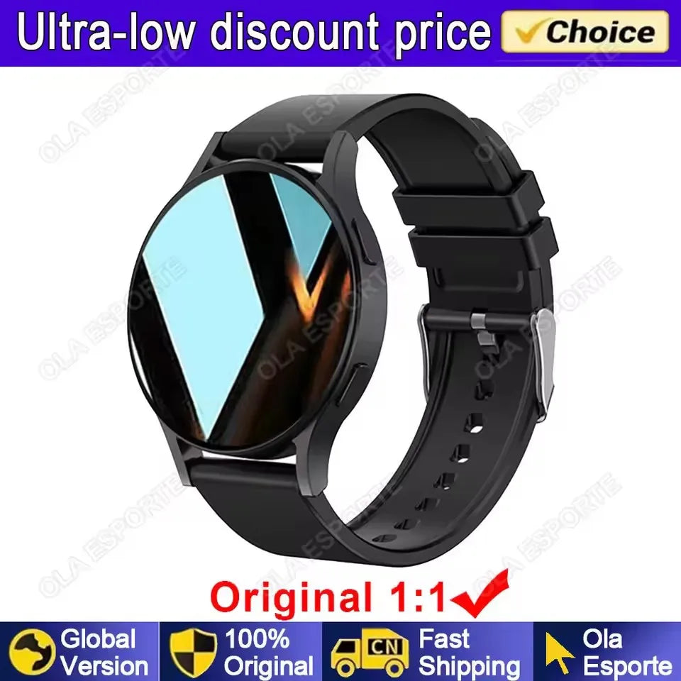 Moderne Smartwatch 2025 mit Bluetooth & Fitness-Tracker
