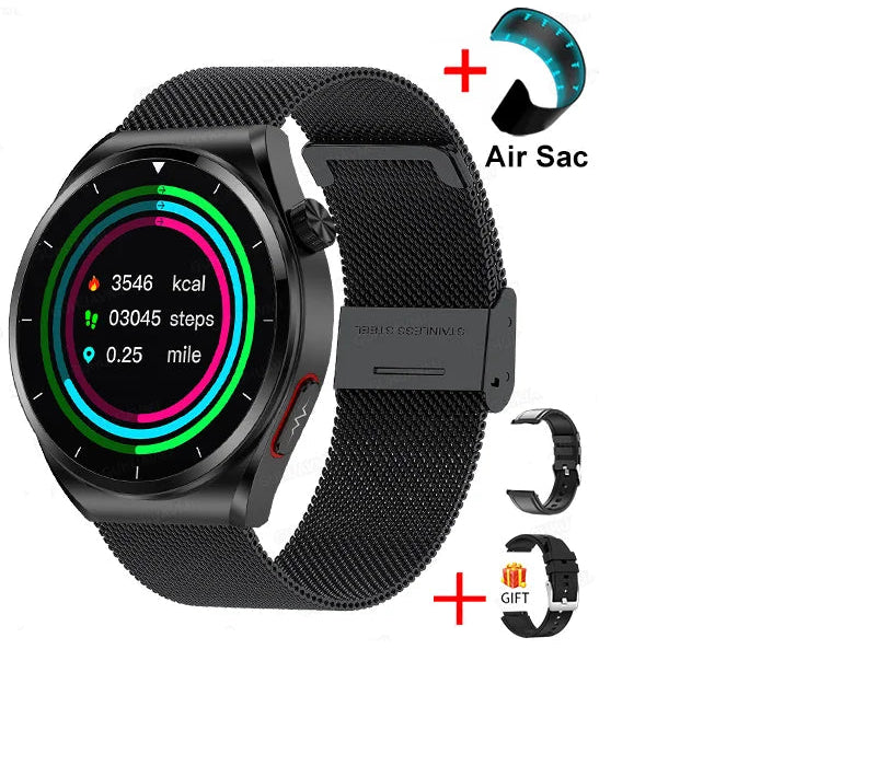 Smartwatch mit Blutdruck & Herzfrequenz Fitness Tracker für präzises Monitoring