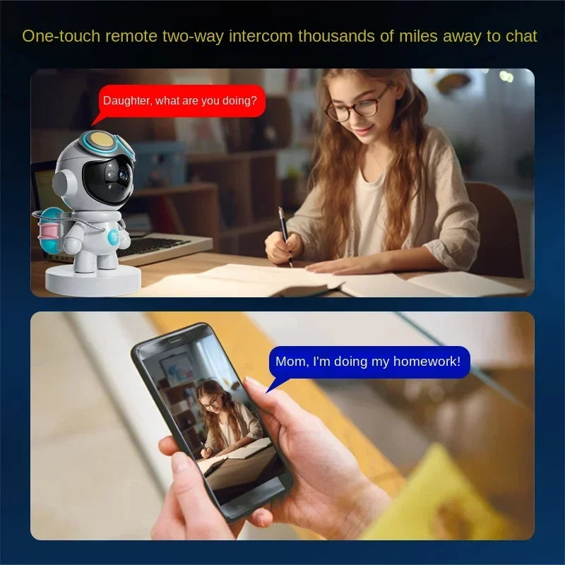 4K WiFi Baby Monitor Camera HD Smart Home