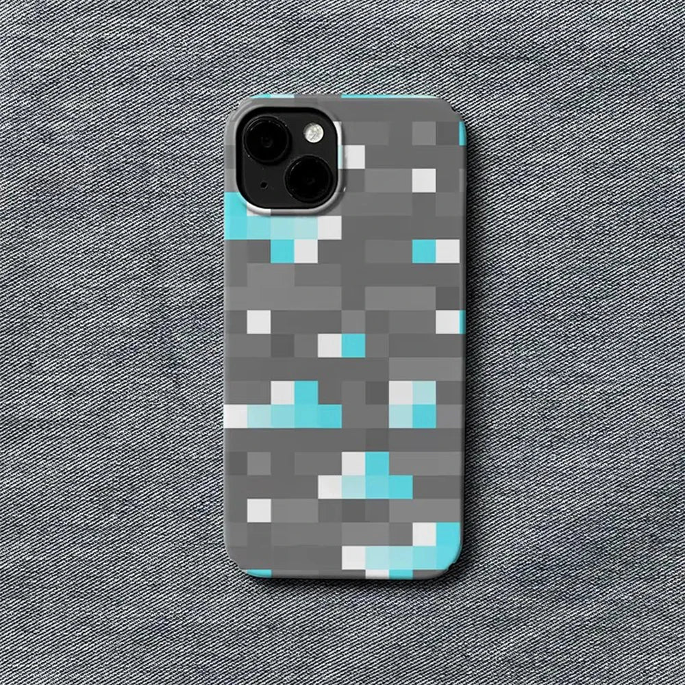 Pixel Cartoon Hülle für iPhone iph