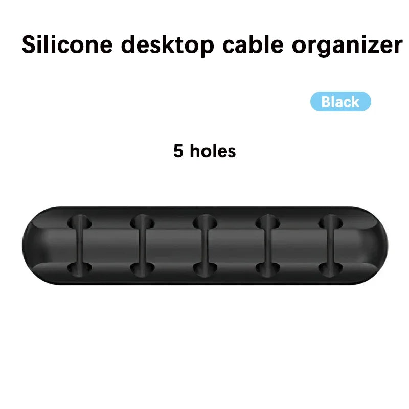 Selbstklebende Kabelclips für Schreibtisch & USB