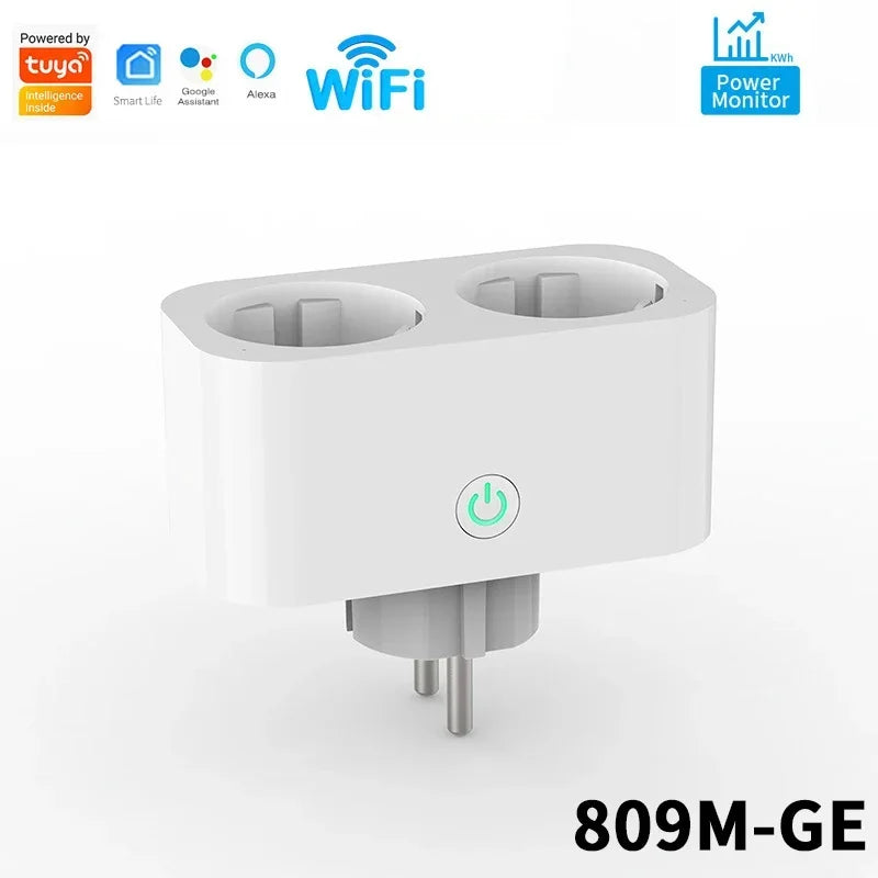 Tuya Smart Plug EU mit App, Alexa & Strommessung