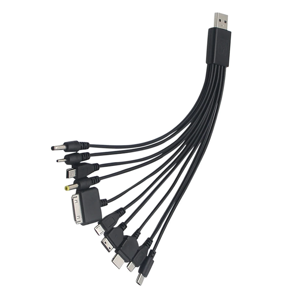 10-in-1 Multi-USB-Ladekabel für Handy & Tablet