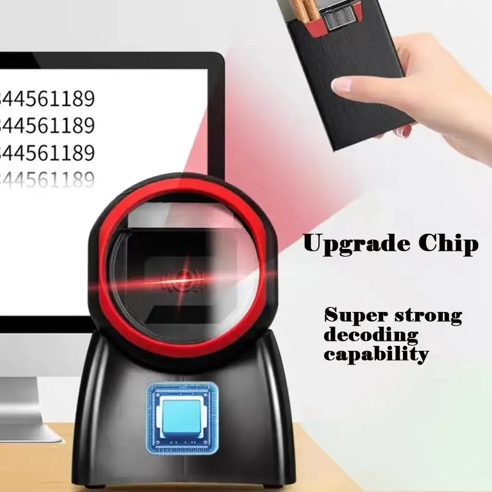 Desktop 1D 2D Barcode Scanner mit QR Code Reader