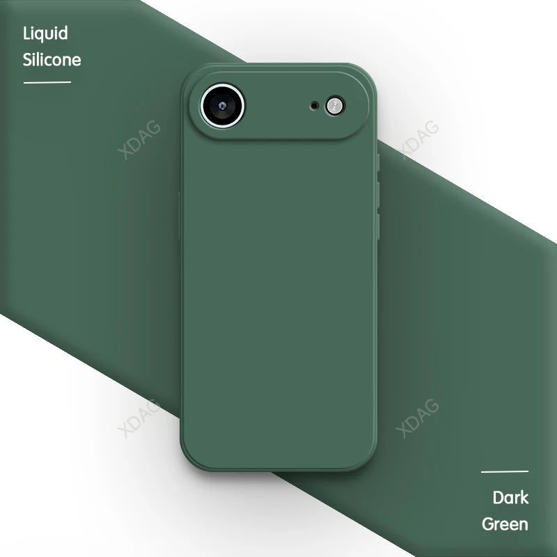 Weiche Silikonhülle für iPhone 17 Pro Max Air