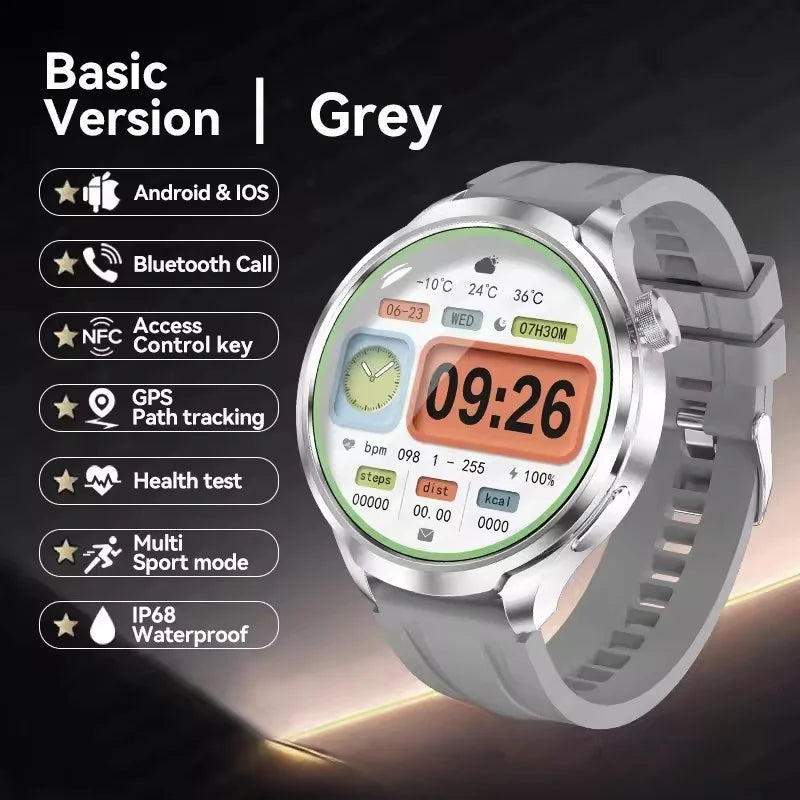 1,61" AMOLED GPS Smartwatch für Damen & Herren