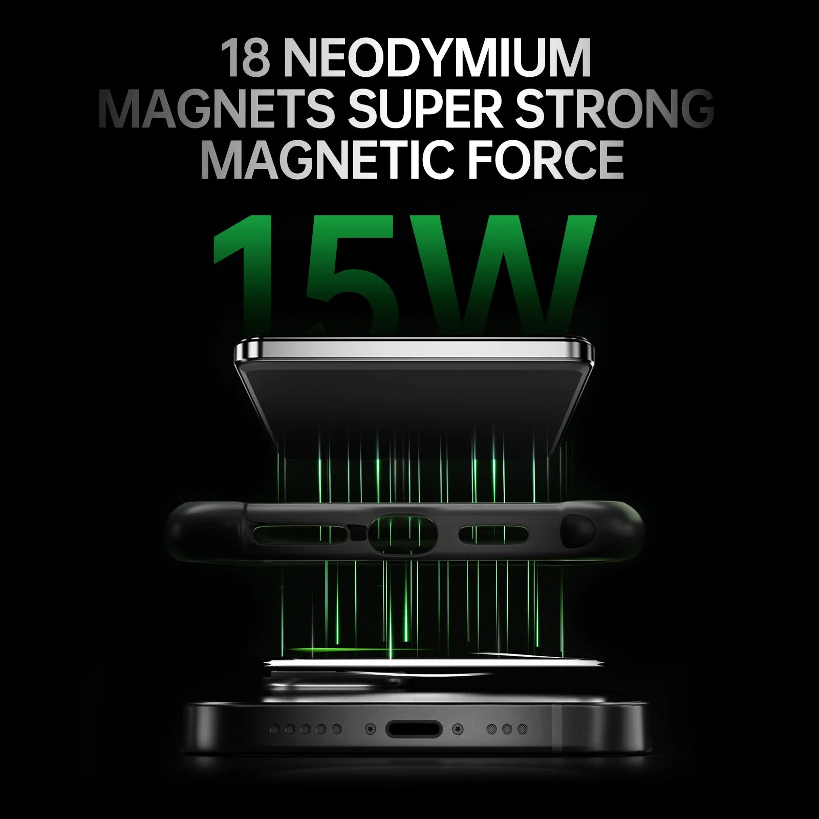 PD20W wireless power bank with holder