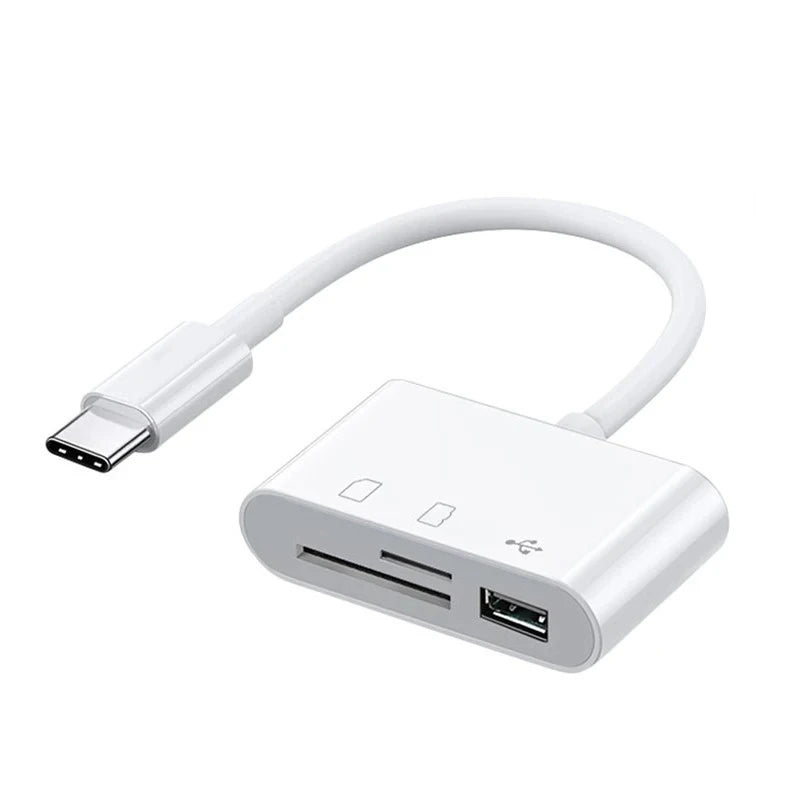5-in-1 USB OTG Adapter mit SD/TF Kartenleser