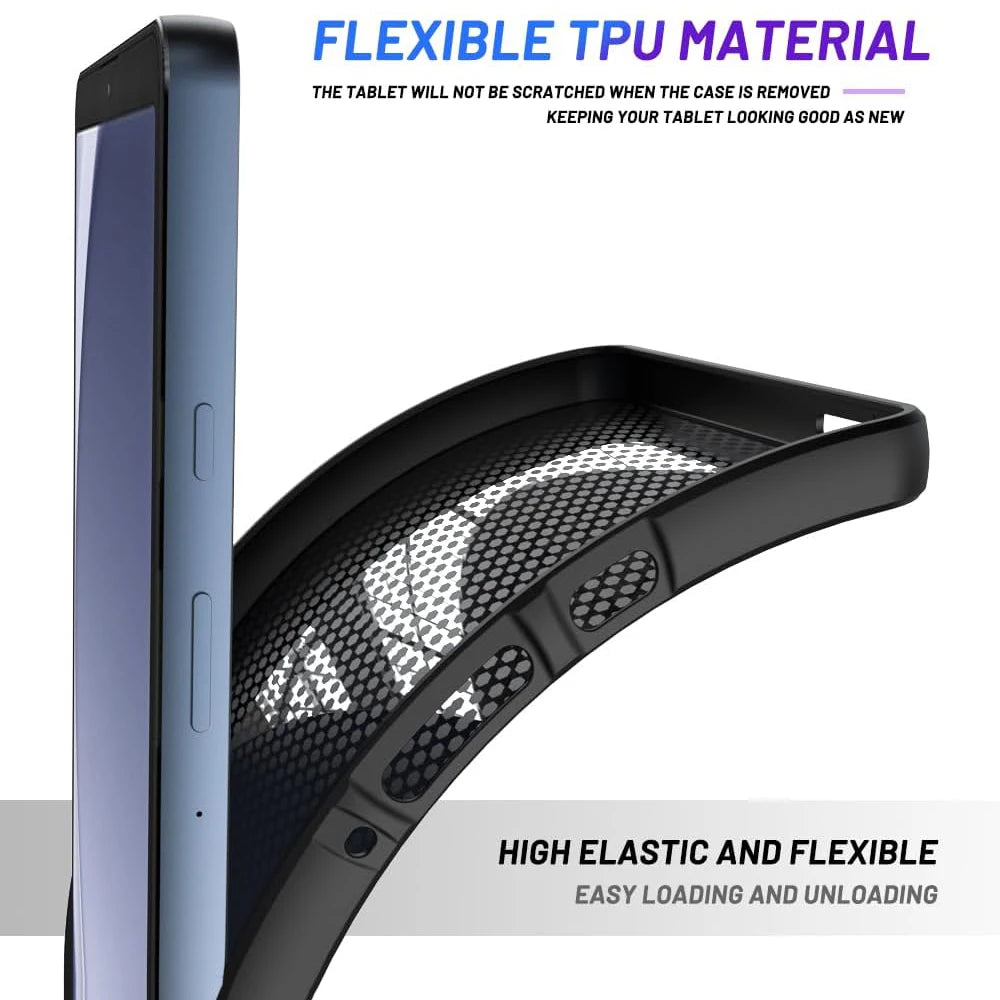 Silikon-Tablet-Hülle Schwarz