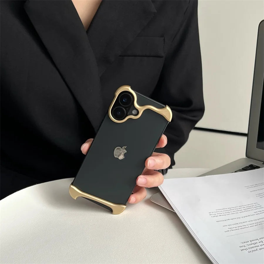 Luxus Aluminium Bumper Hülle für iPhone 17 Pro Max