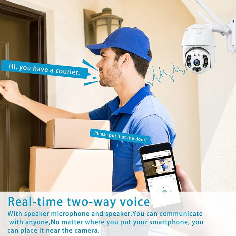 Drahtlose WLAN IP Kamera Outdoor mit Bewegungsalarm