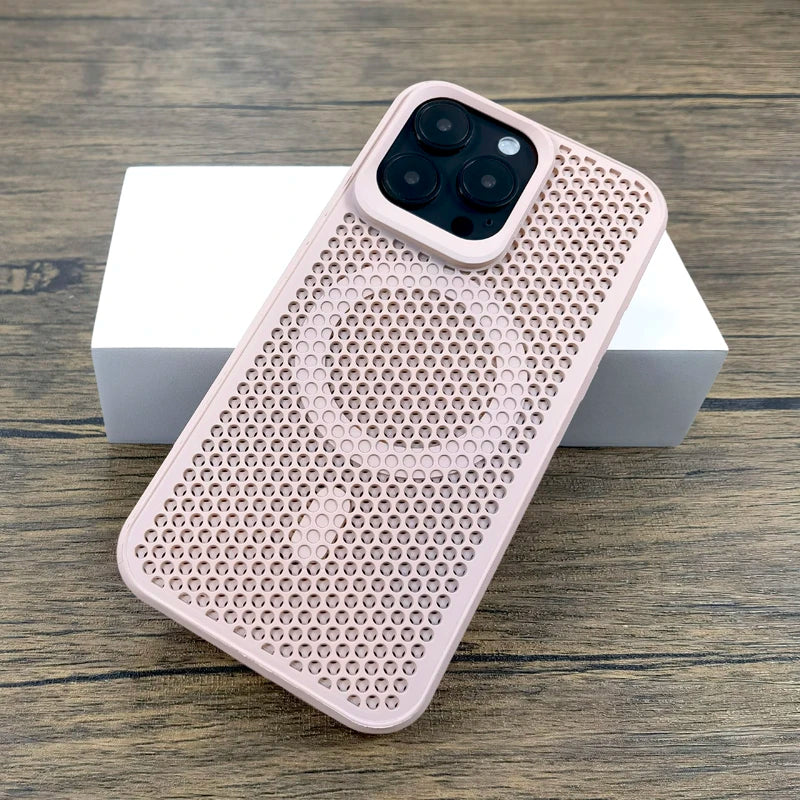 Luxus Magnetische Magsafe Hülle für iPhone 17 Pro Max – Weiche Kunststoff-Abdeckung