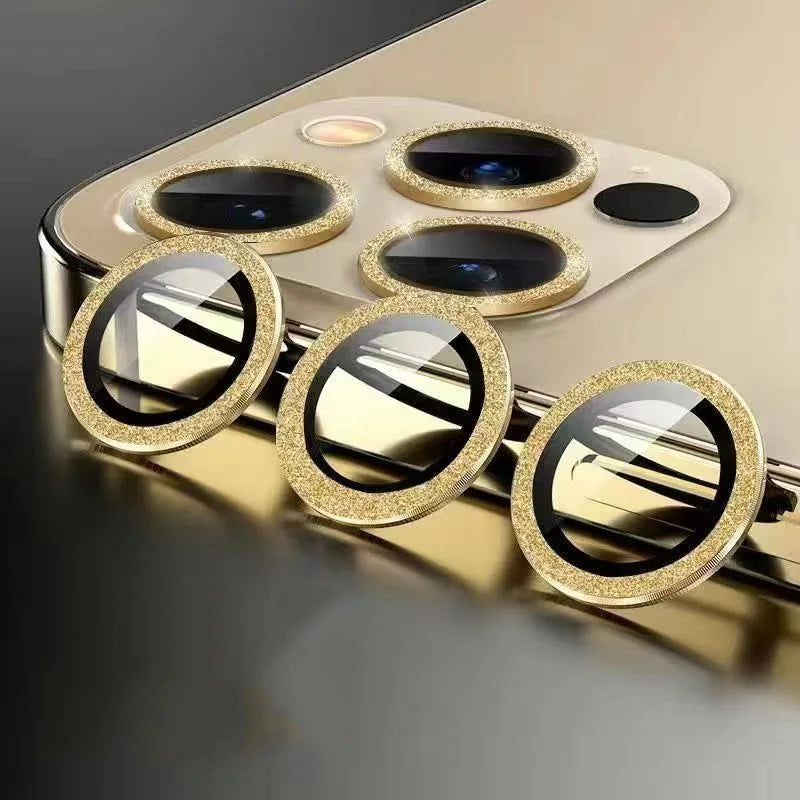 Metall-Ring Kameraobjektivschutz für iPhone 11–15 Pro Max